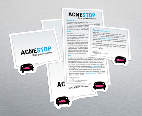 AcneStop flyers