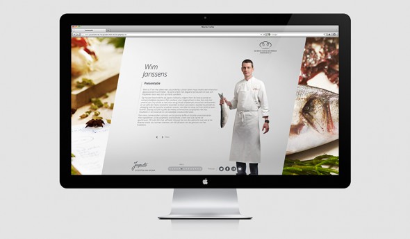 Jacqmotte Tomorrow's Great Chefs website