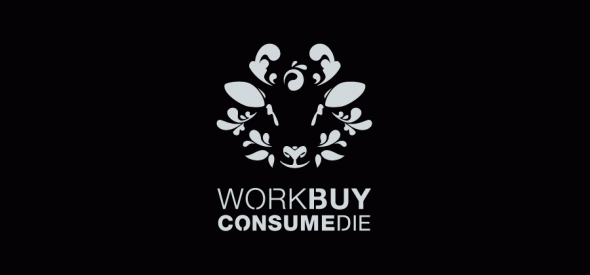Work Buy Consume Die logo