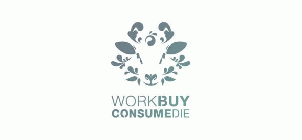 Work Buy Consume Die logo